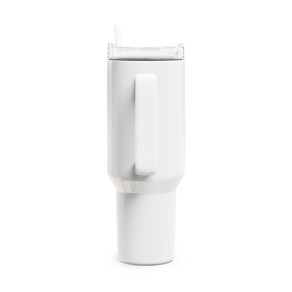 40oz Travel Tumbler — “Life is better in the Alps” Insulated Mug with Handle