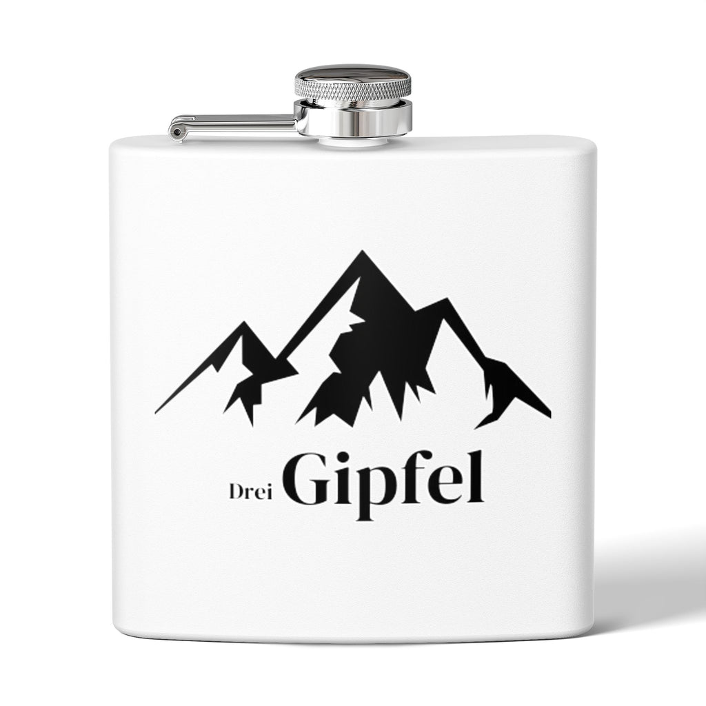 Flachmann Drei Gipfel Bergmotiv - 0.18L