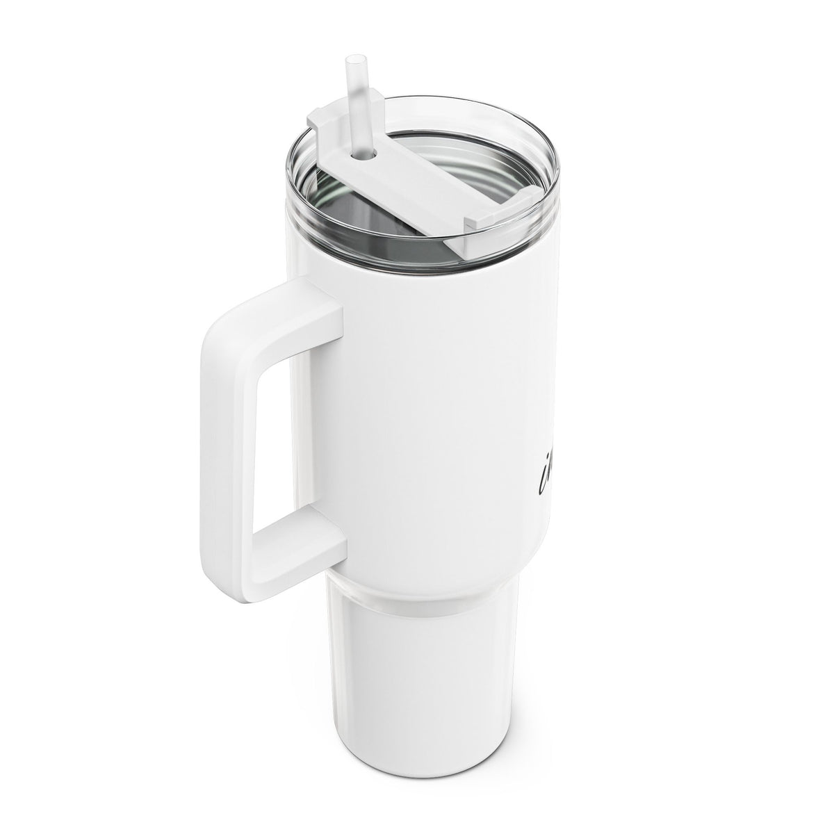 40oz Travel Tumbler — “Life is better in the Alps” Insulated Mug with Handle