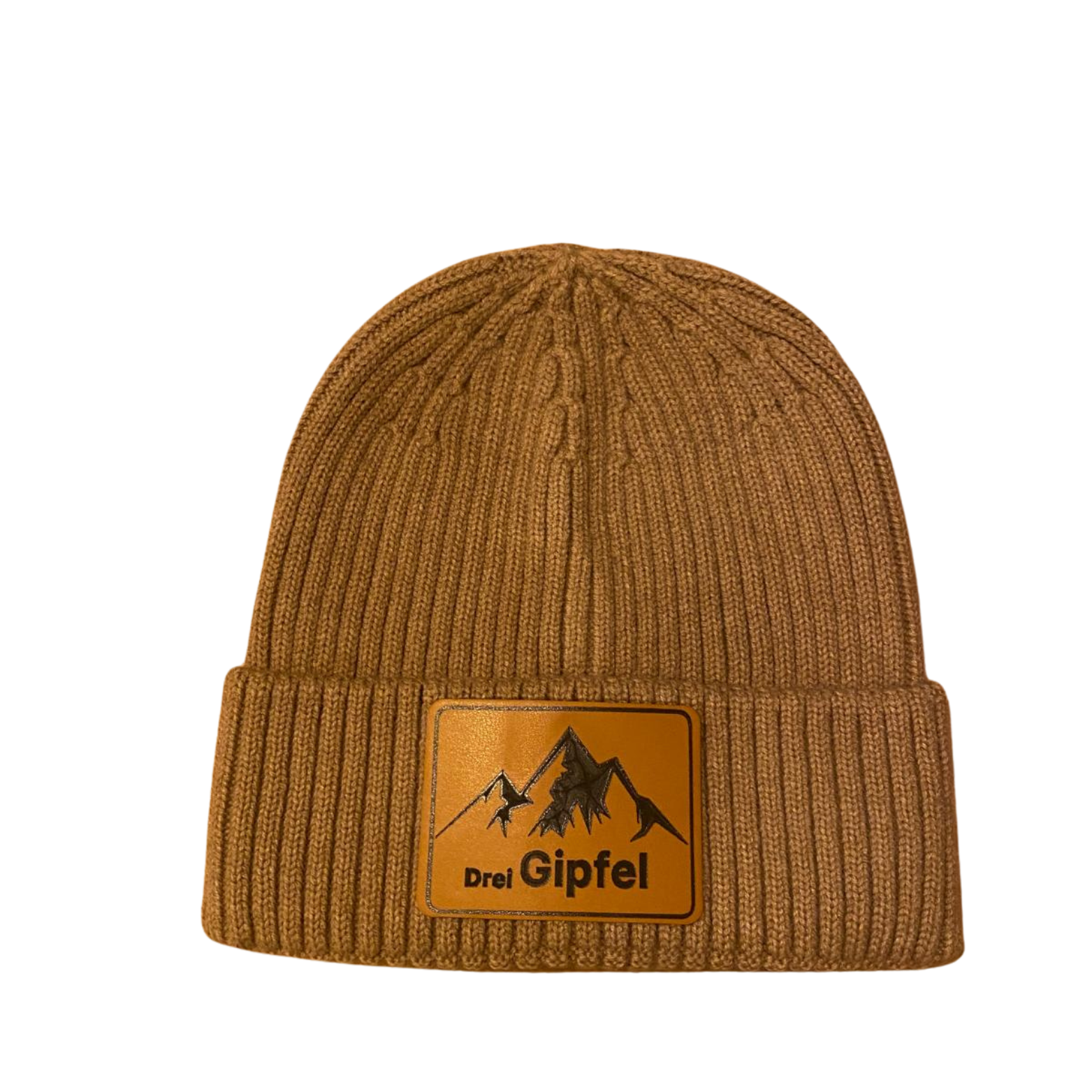 Drei Gipfel beanie Coffee Brown